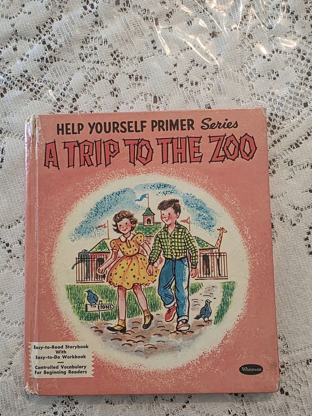 Help Yourself Primer Series "A Trip to the Zoo" - Pink Kids Book